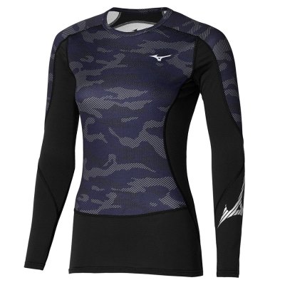 Baselayer Mizuno Virtual Body G3 Crew Mujer - Negros - Chile M319BQRHEJ